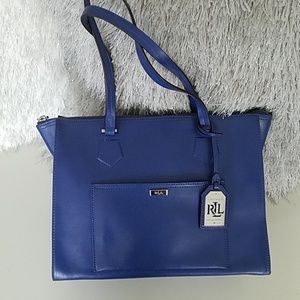 Ralph Lauren Blue Hangbag